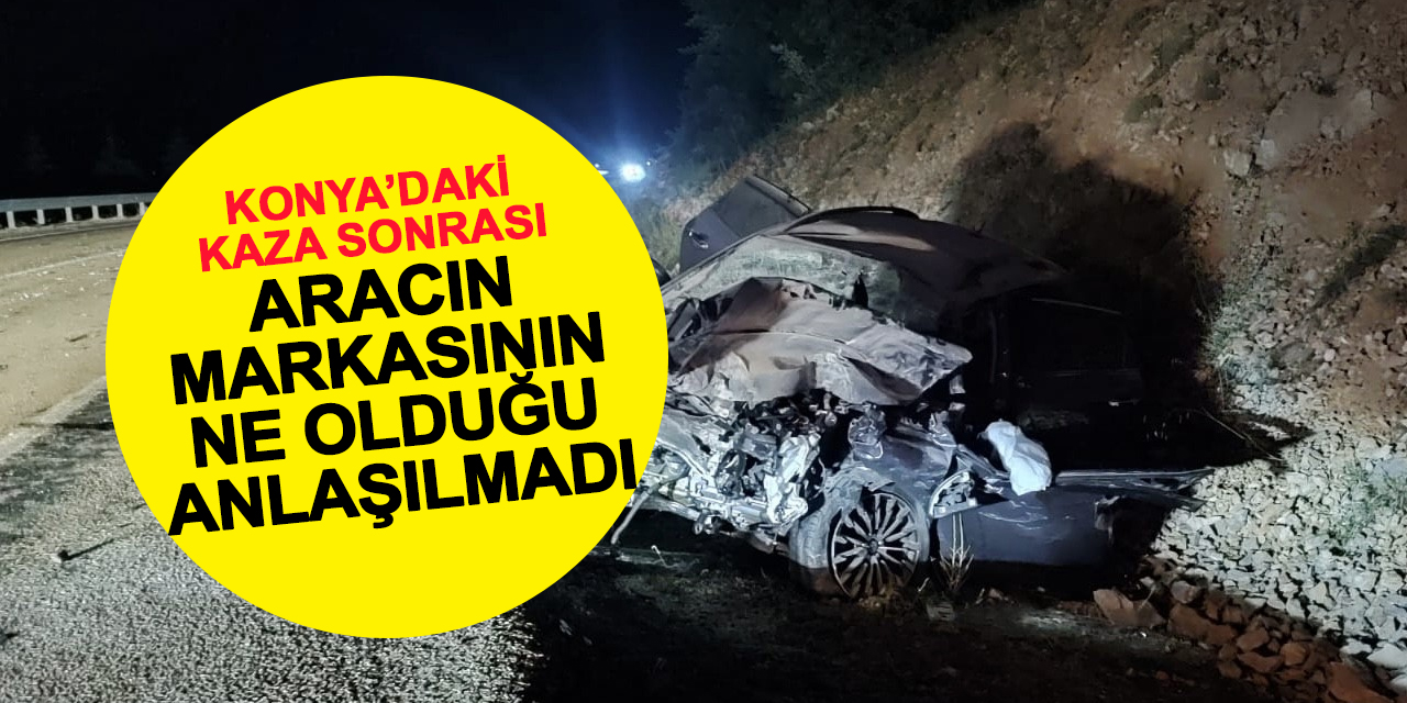 Otobüse çarpan otomobili gören küçük dilini yuttu