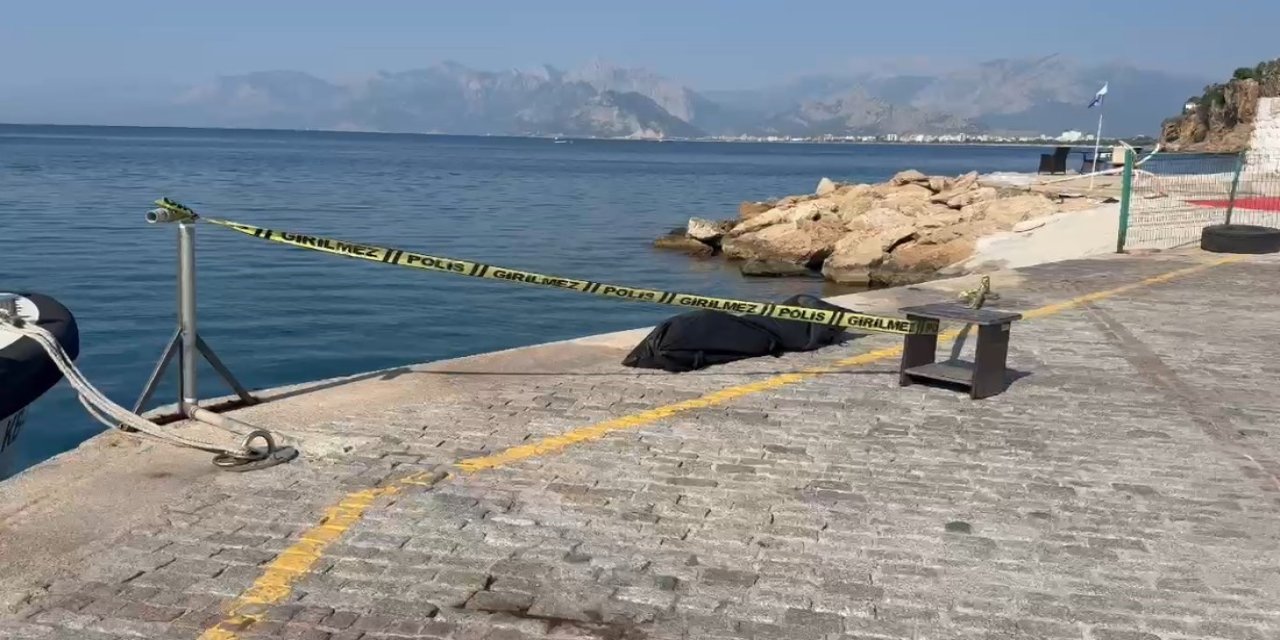 Deniz manzarası cansız bedenle son buldu
