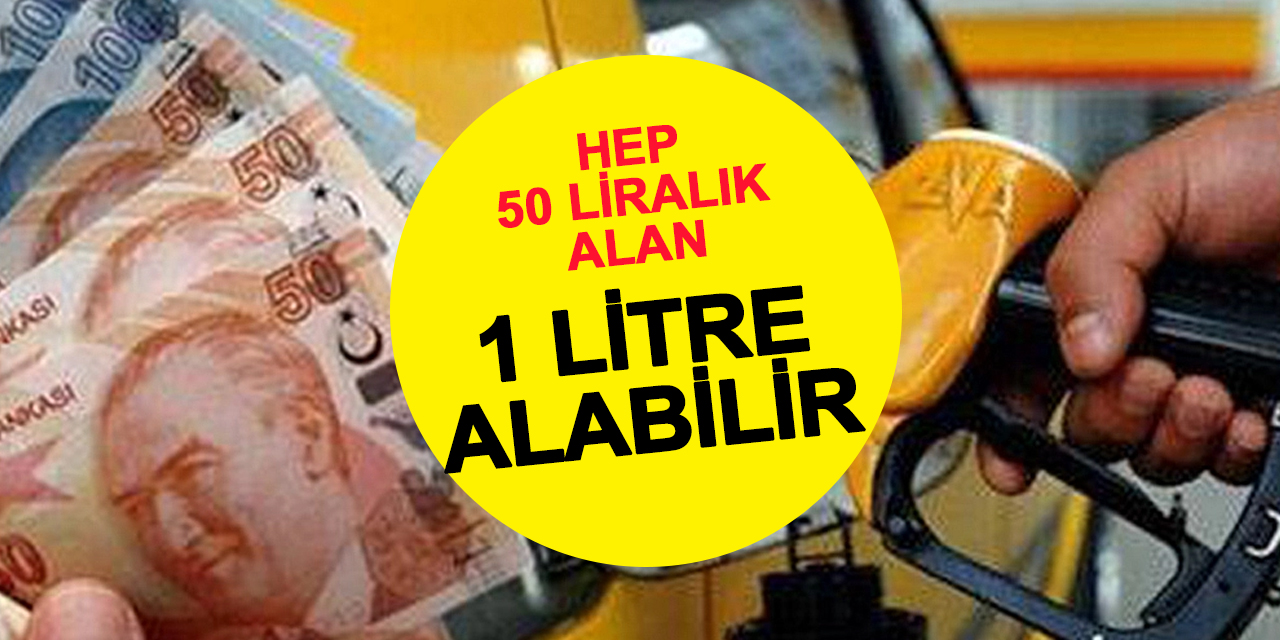 Hep 50 TL'lik alana 1 litre dönemi: Motorine bir zam daha yolda