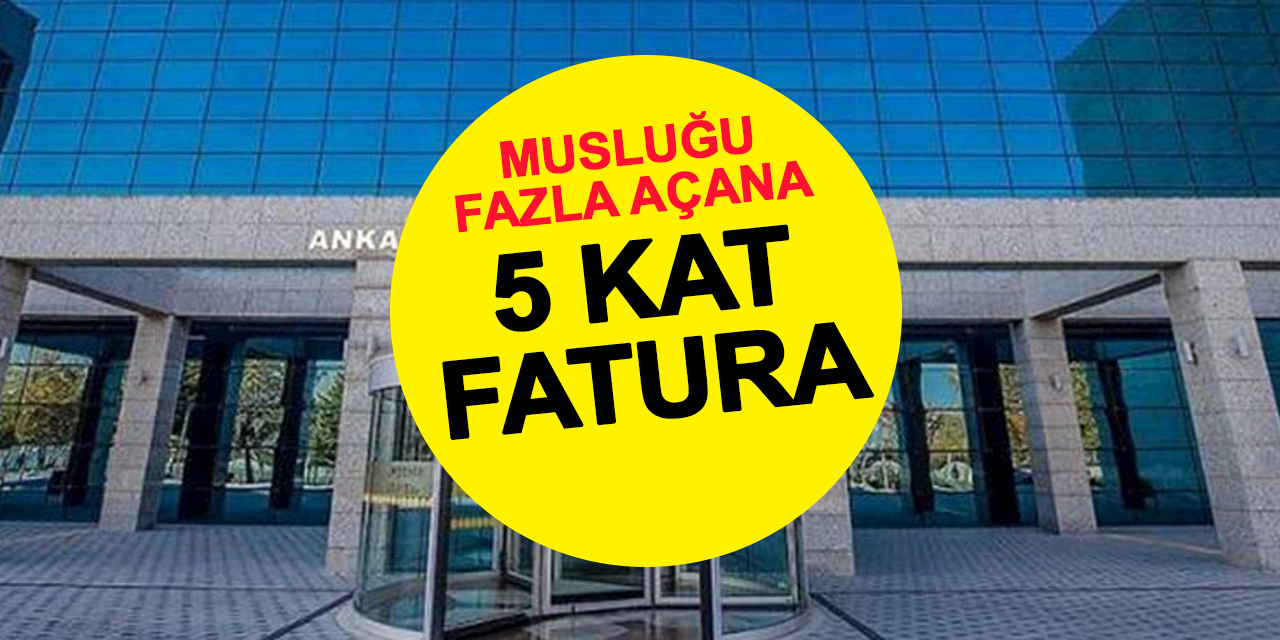 Musluğu fazla açana 5 kat fatura: Ankara'da su artık altınla yarışıyor!