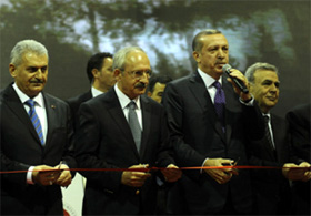 Erdoğan ve Kılıçdaroğlu ilk kez yanyana