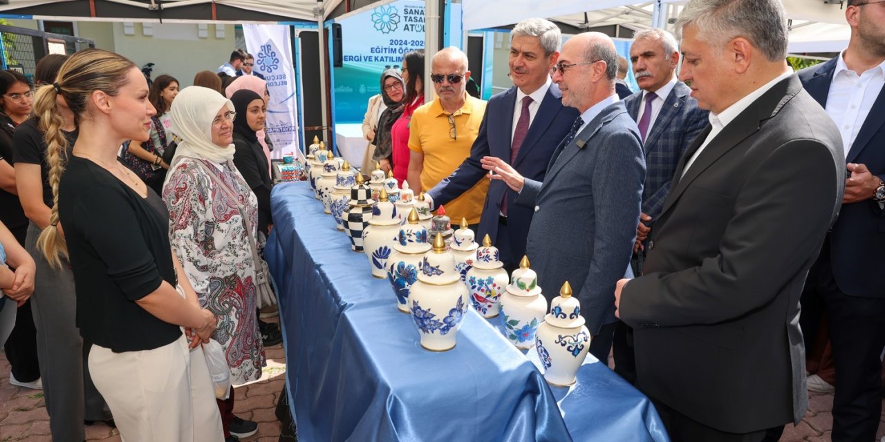 Selçuklu Sanat ve Tasarım Atölyesi’nde sergi ve mezuniyet