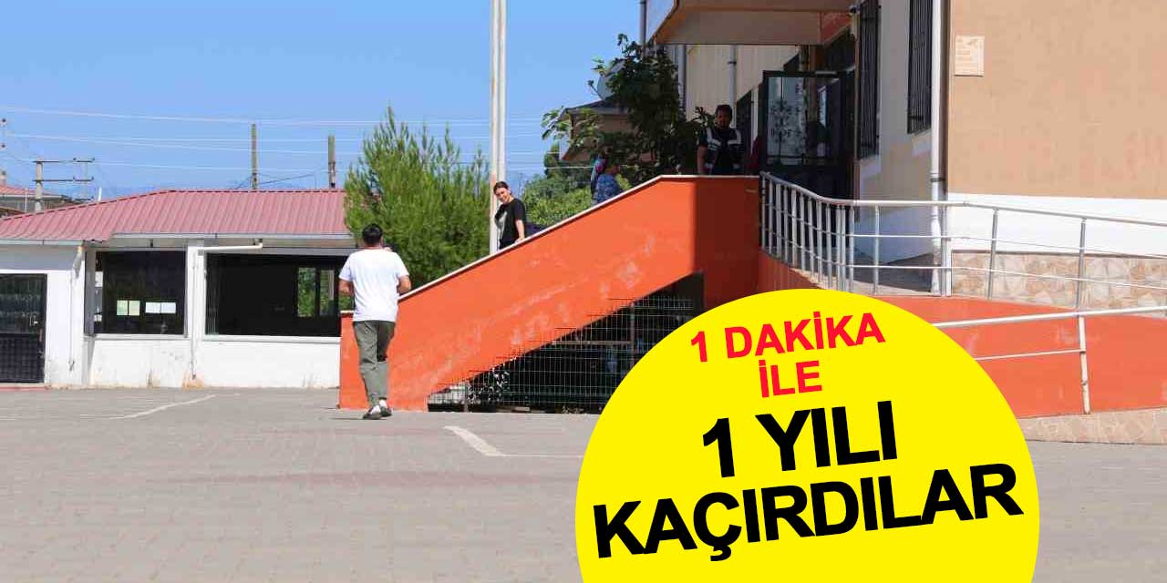1 dakika ile 1 yılı kaçırdılar