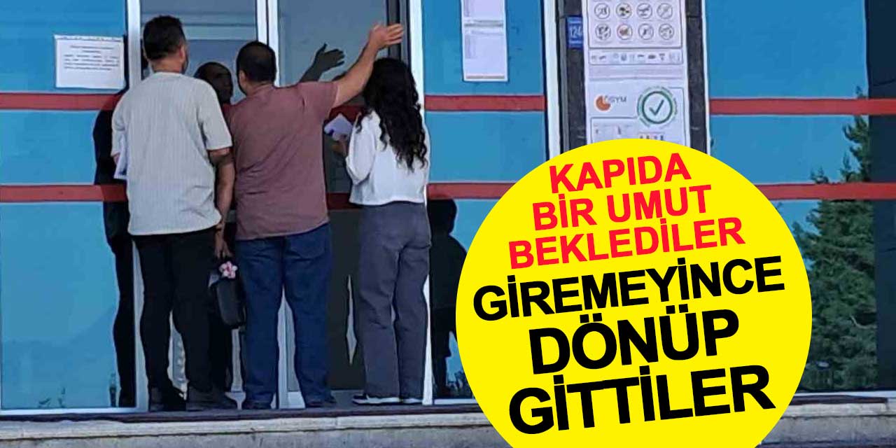 Karaman’da YKS’nin İlk Oturumuna Geç Kalan Adaylar Sınava Alınmadı