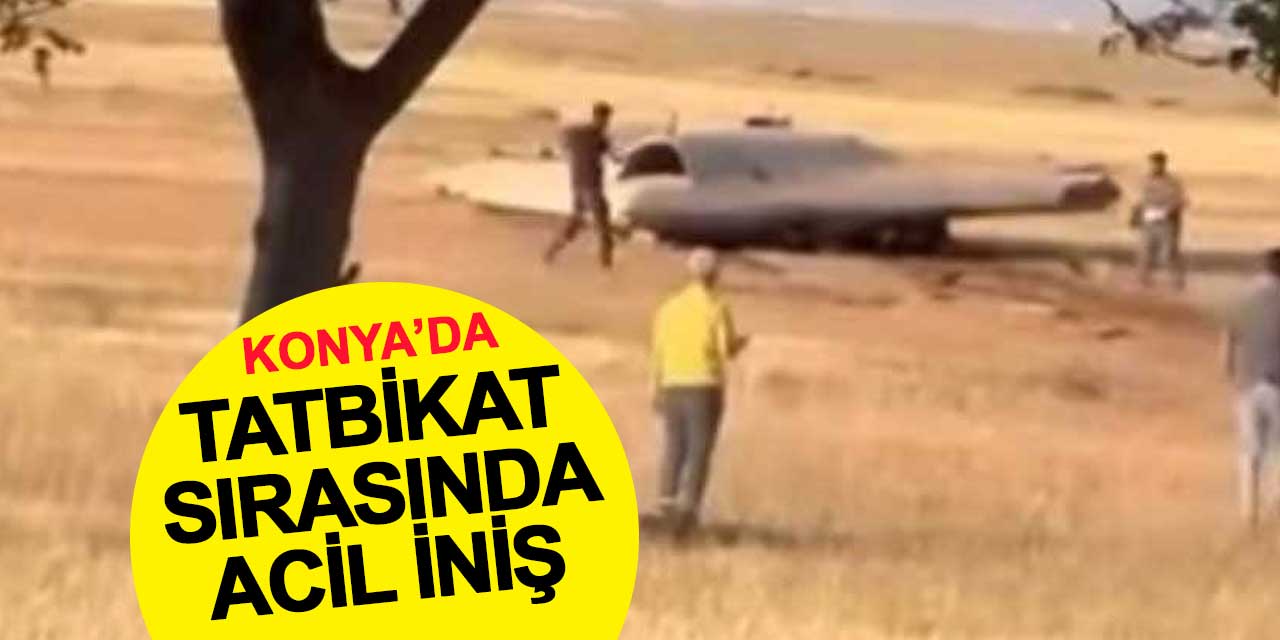 ANKA-3 Tatbikat Sırasında Kontrollü Acil İniş Yaptı