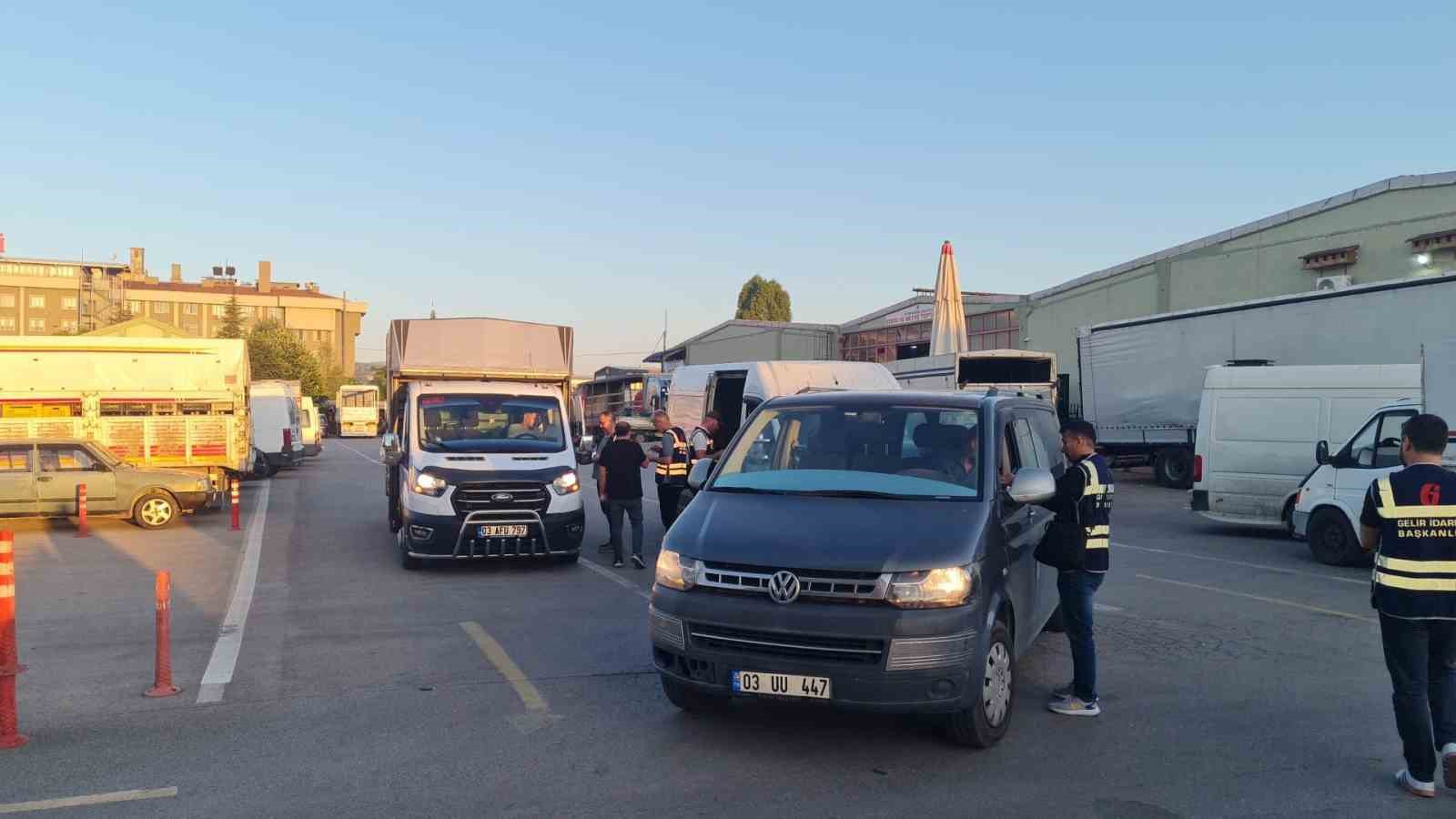 Afyon Defterdarlığı vergi denetiminde