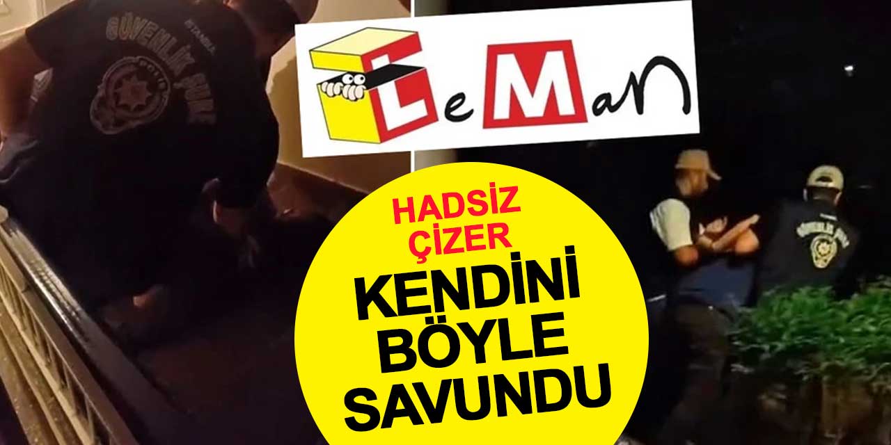 Tepki çeken karikatürün çizeri kendini böyle savundu