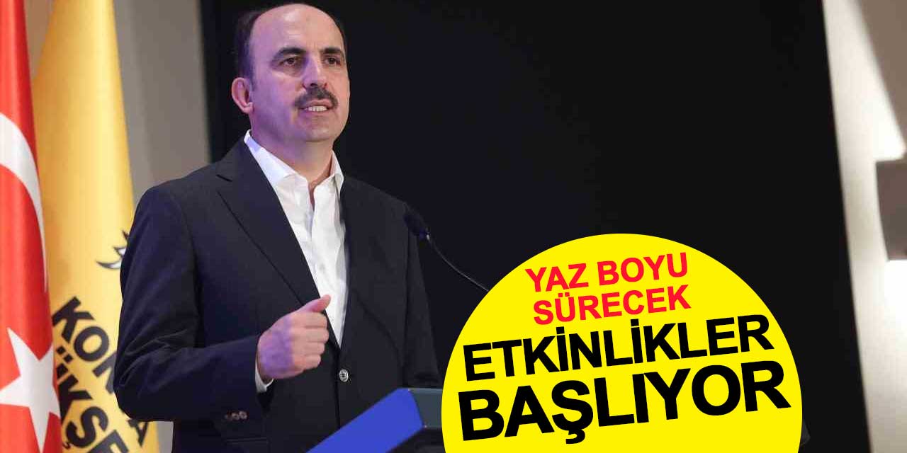 Konya'da yaz boyu sürecek gençlik etkinlikleri başlıyor