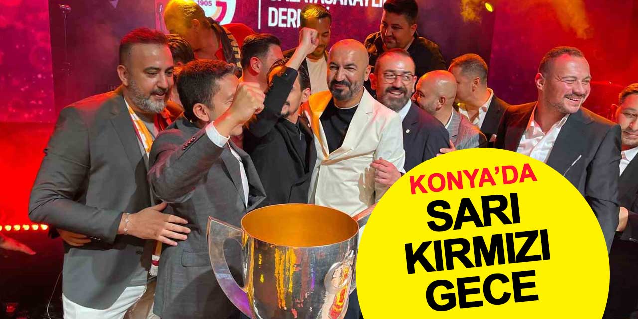 Konya'da sarı-kırmızı gece: İrem Derici sahne aldı