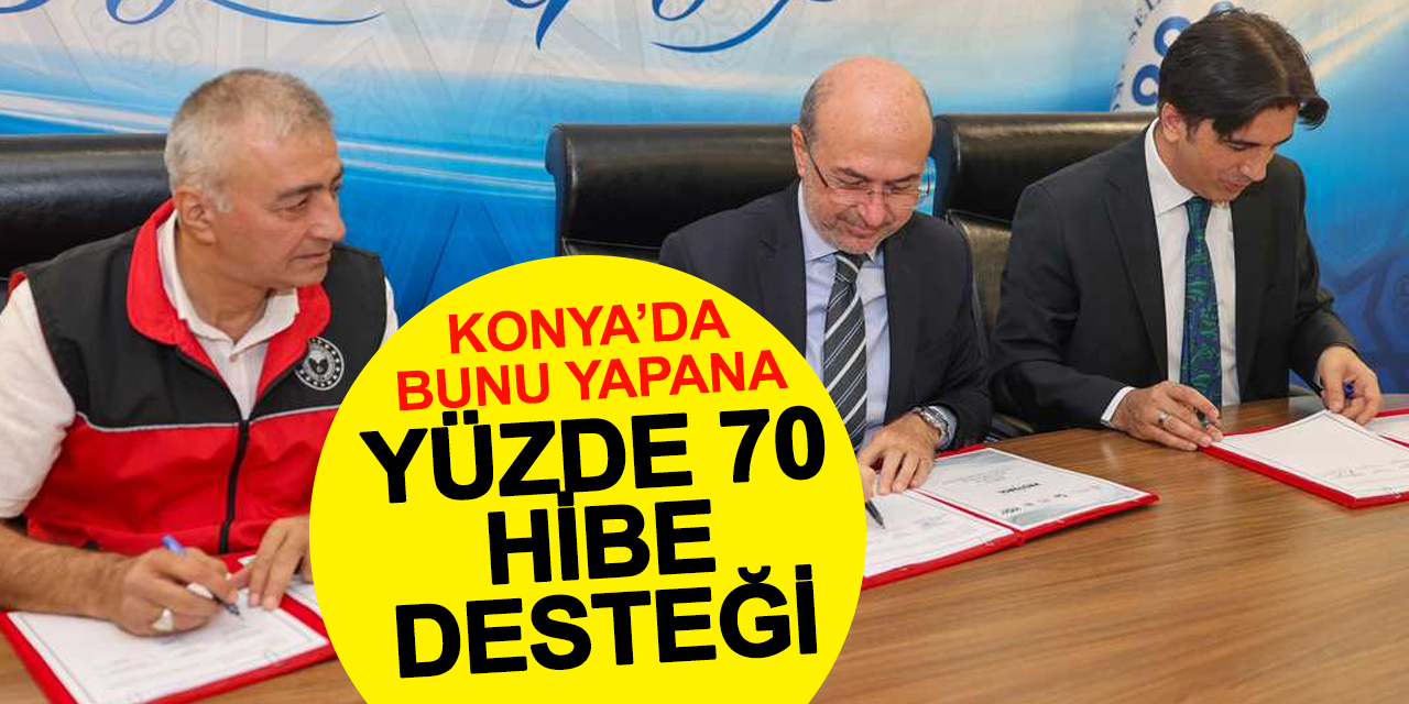 Selçuklu'da Bunu Yapana Yüzde 70 Hibe Desteği