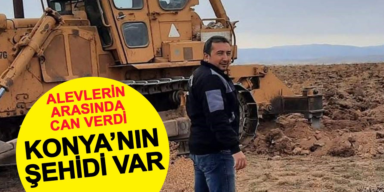 Konyalı işçi İzmir yangınında yaşamını yitirdi