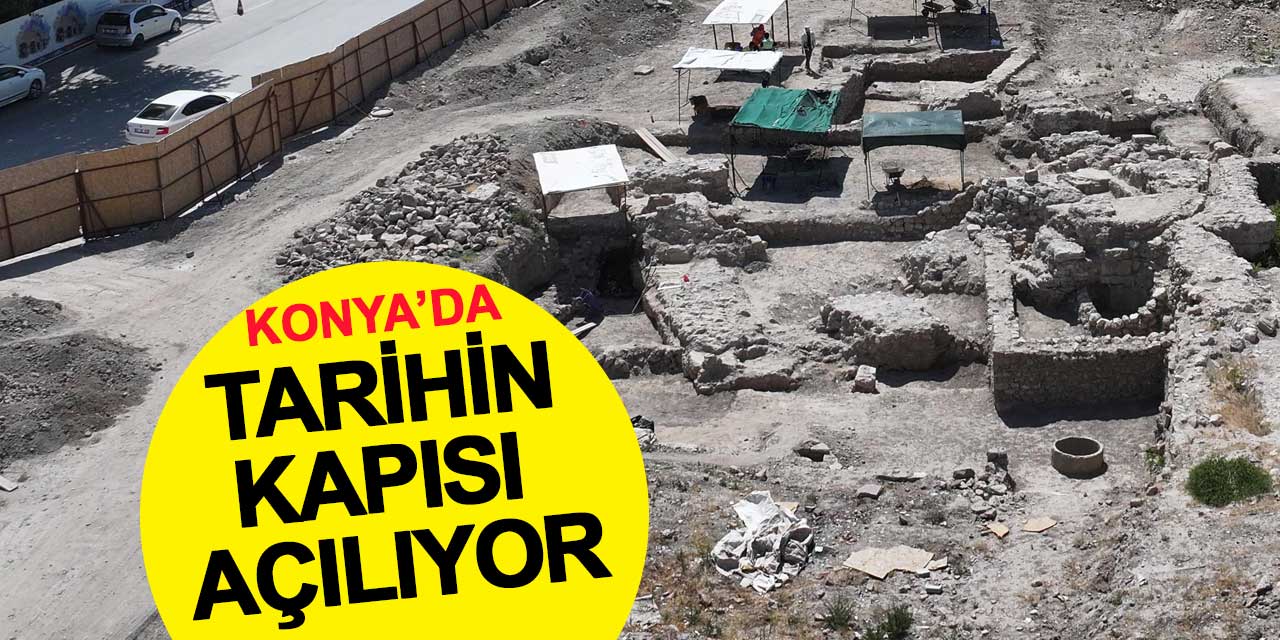 Konya'nın Kayıp Surları Ortaya Çıkıyor: Tarihin Kapısı Açılıyor