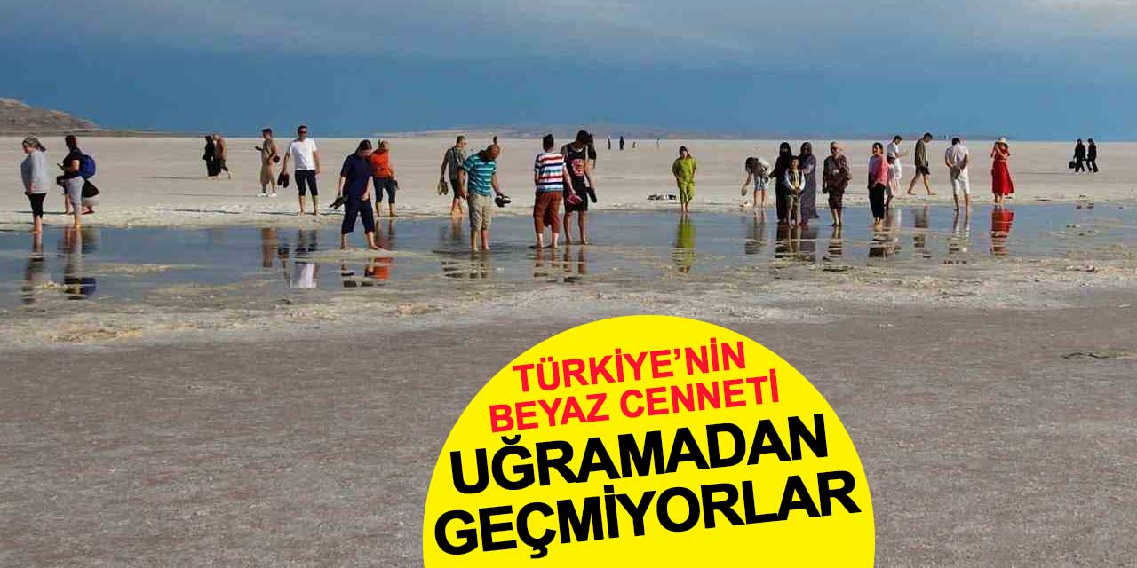 Türkiye'nin beyaz cennetine uğramadan geçmiyorlar
