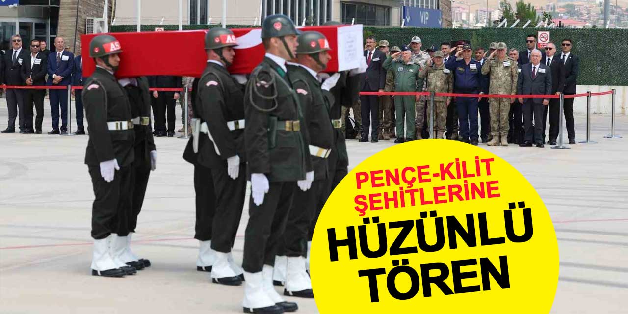 Pençe-Kilit şehitleri memleketlerine uğurlandı: Hakkâri’de hüzünlü tören