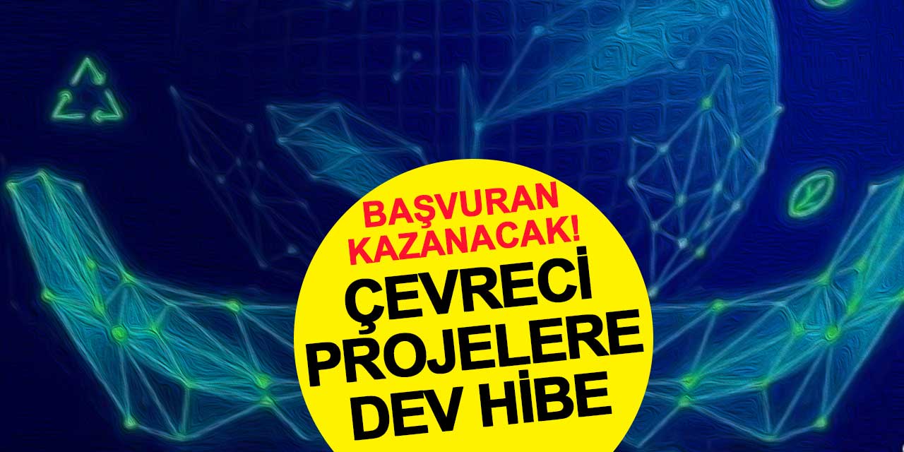 Çevreci Projelere Dev Hibe! Başvuran Kazanacak