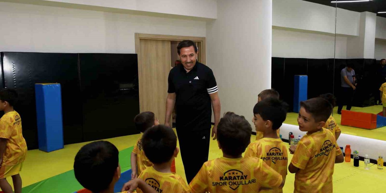 Karatay’da sporun kalbi yaz okullarında atıyor