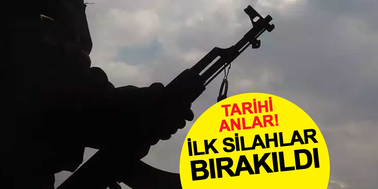 Tarihi anlar: İlk PKK'lı grup silah bıraktı