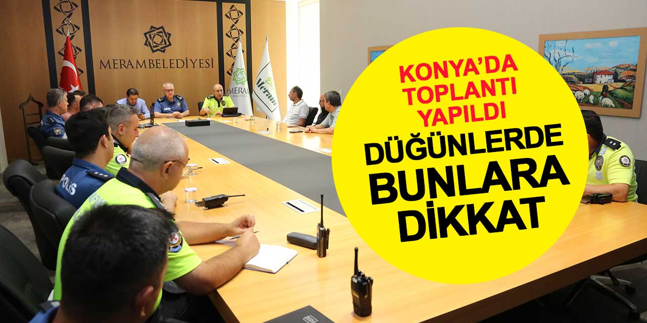 Konya Teyakkuzda: Masada 5 Madde Var