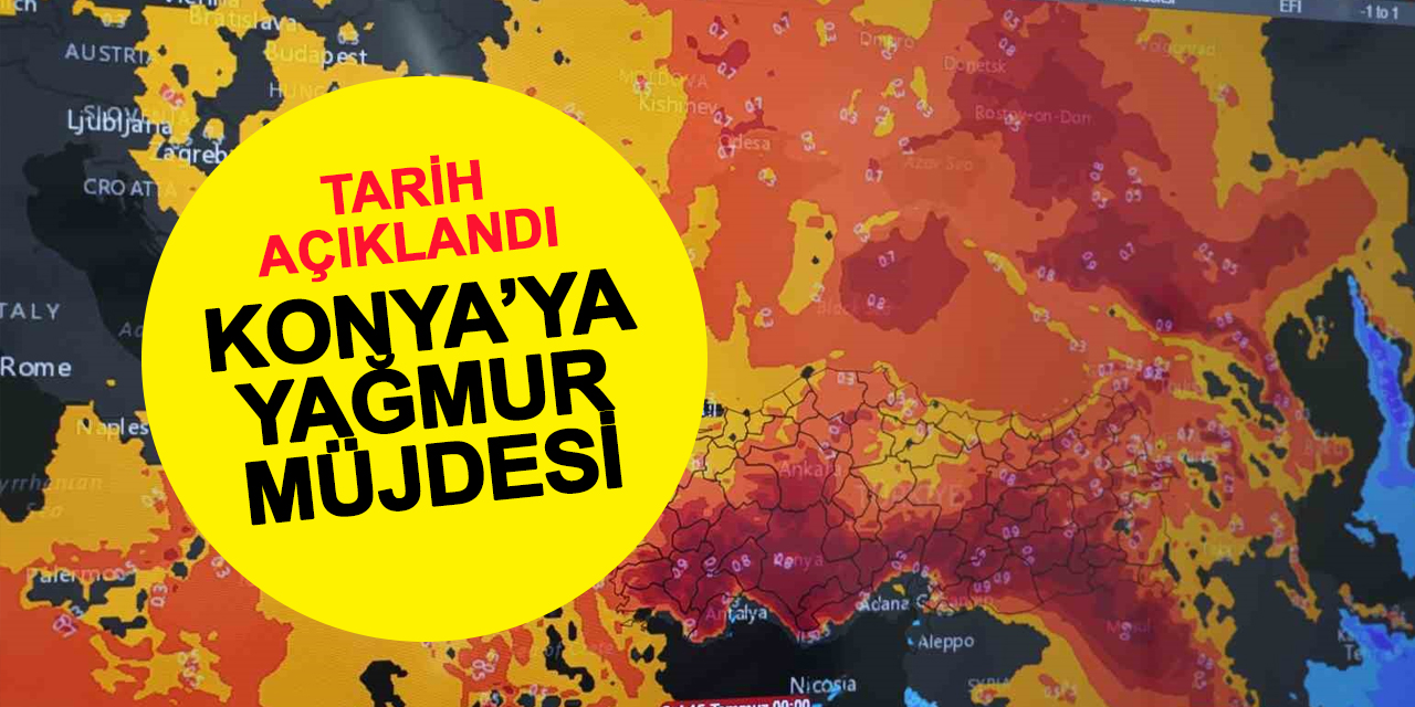 Konya'da sıcaklıklar düşüyor: Yağış ve serin hava geliyor, uyarılar peş peşe!