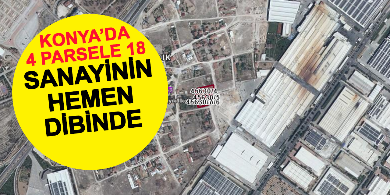 Selçuklu'da 4 Parsele 18 Uygulaması
