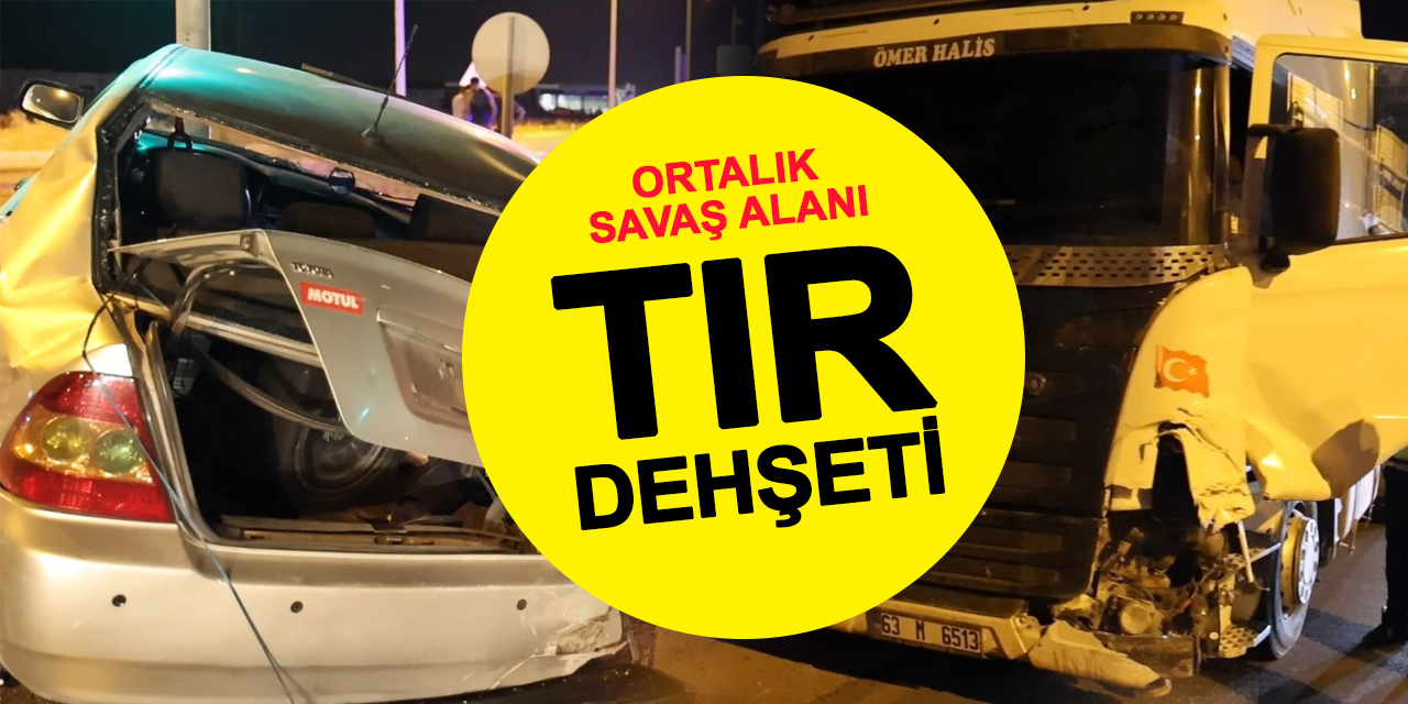 Aksaray’da tır dehşeti: 1 yaralı
