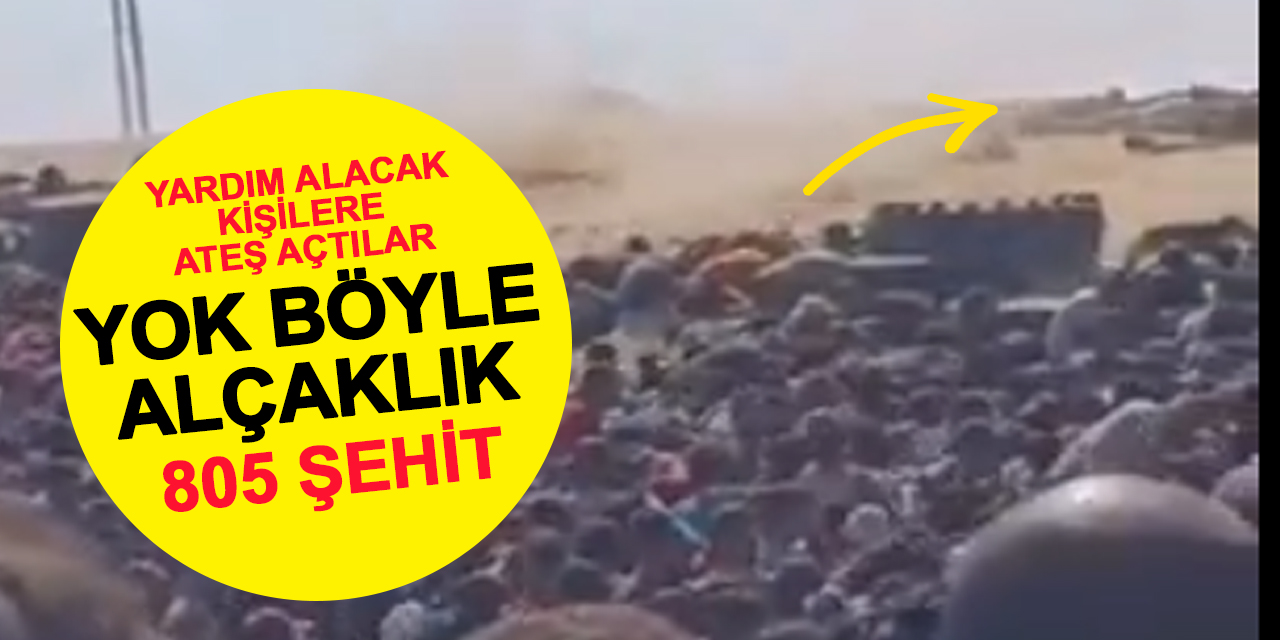Yahudi yine ölüm saçtı: 805 şehit var