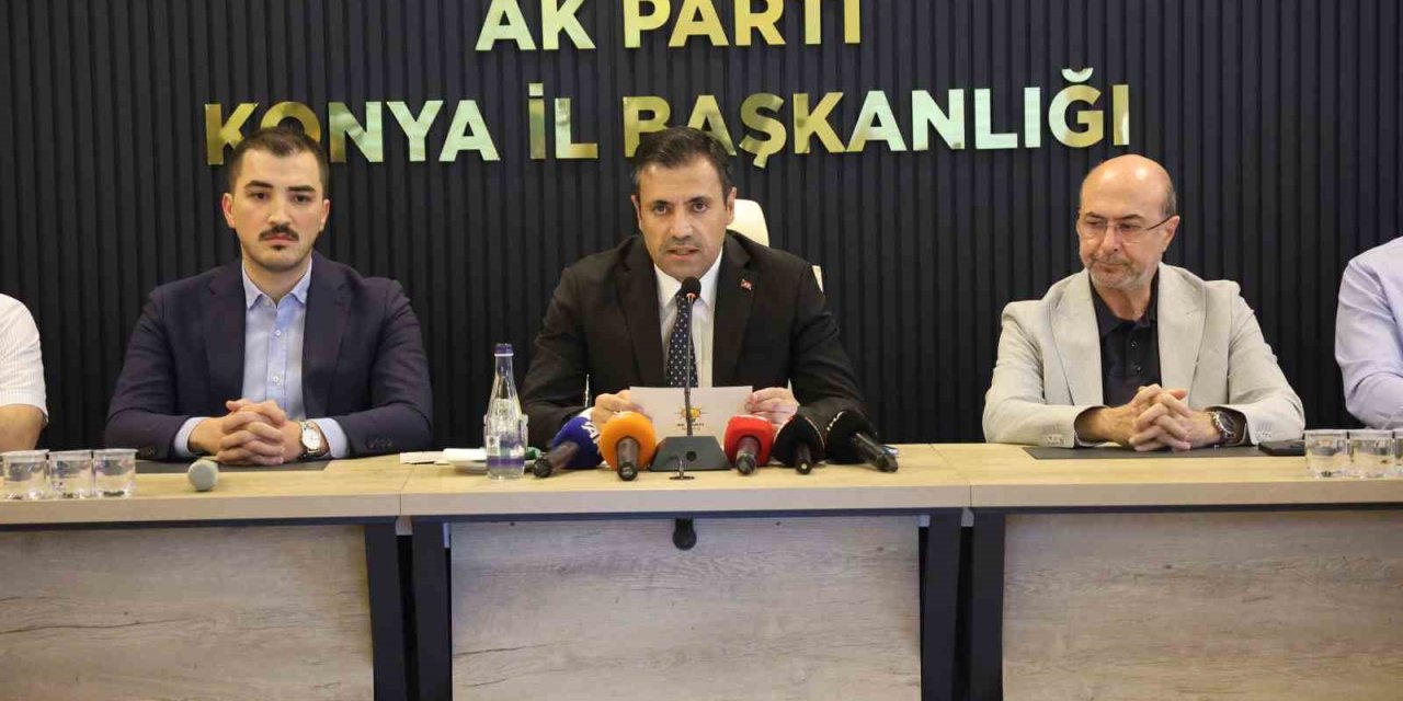 AK Parti Konya İl Başkanı Özgökçen: Terörsüz Türkiye’nin şafağında omuz omuzayız