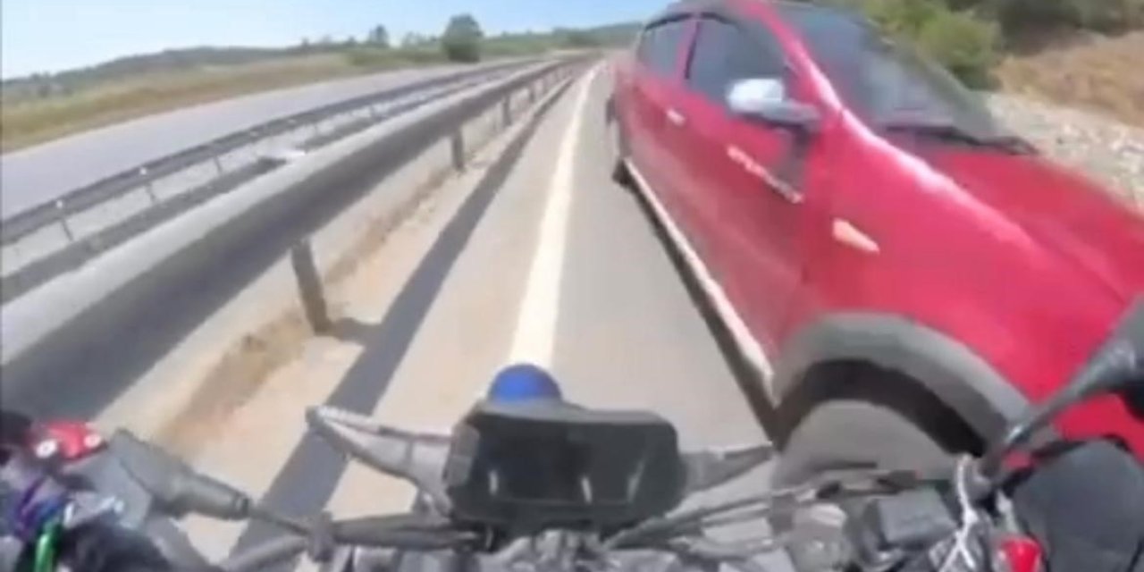 Ölümle burun buruna geldi, son anda kurtuldu