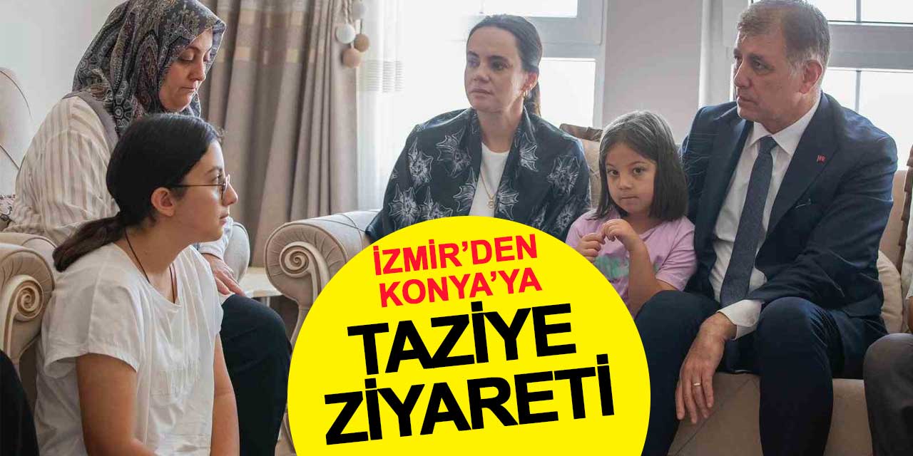 Başkan Tugay'dan Şehit Orman İşçisi İbrahim Demir’in Konya’daki Ailesine Ziyaret