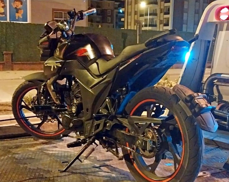Şehri ayağa kaldıran motosiklet trafikten men edildi