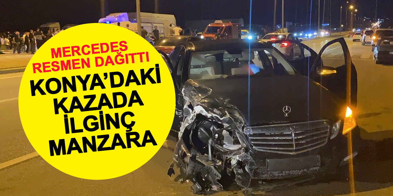 Konya'da Euro NCAP Testi Gibi Kaza