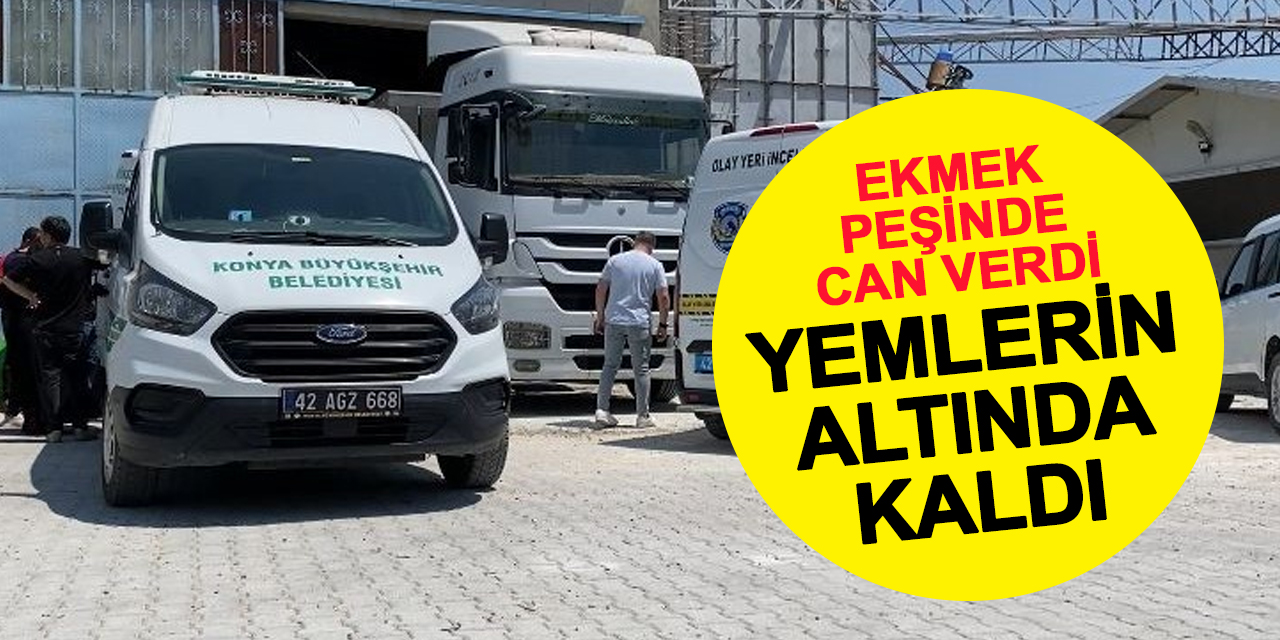 Konya’da Yem Fabrikasında Feci İş Kazası