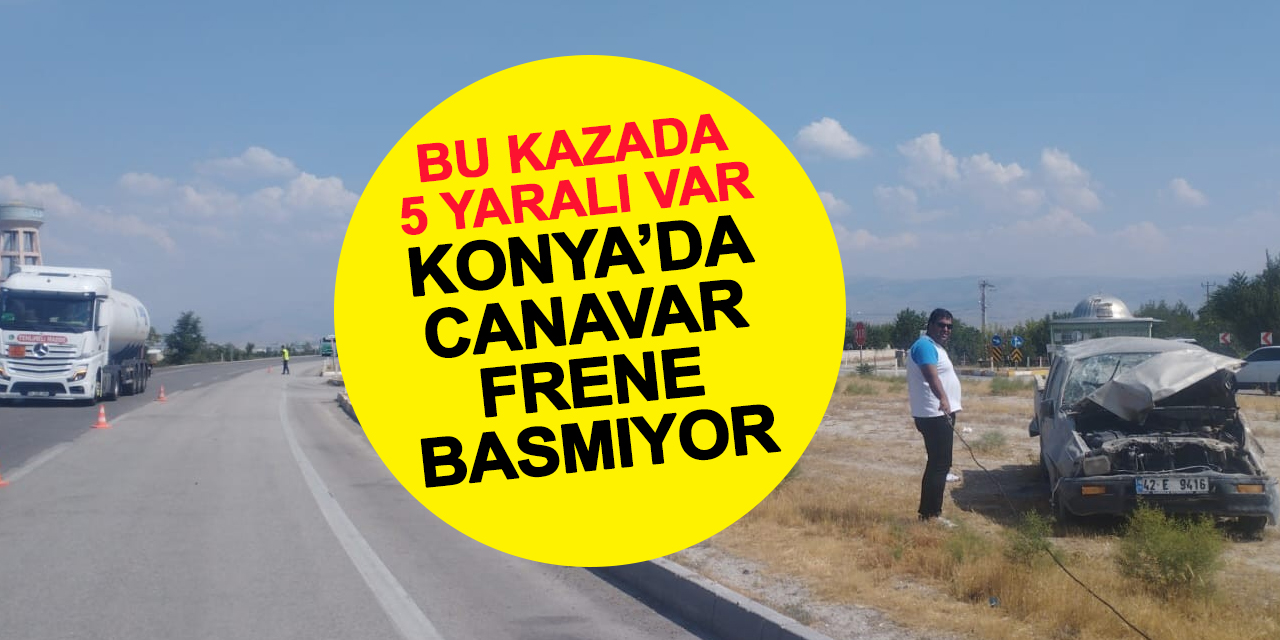 Ereğli'de Kamyonet Takla Attı: 5 Yaralı