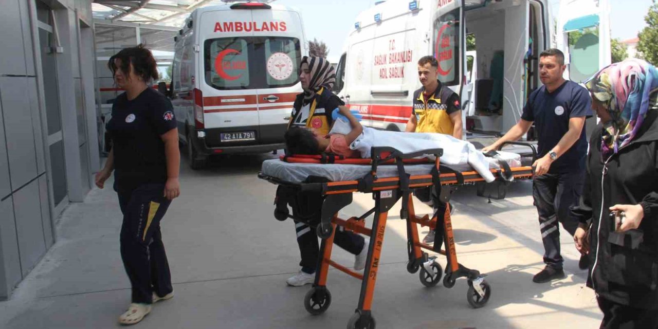 Balkondan düşen 5 yaşındaki çocuk hastanelik oldu