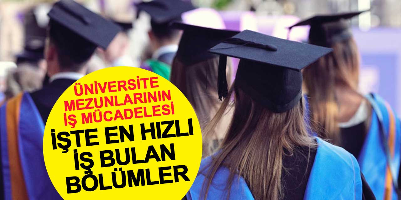 Üniversite Mezunlarının İş Bulma Mücadelesi! İşte 2024’ün En Hızlı İş Bulan Bölümleri