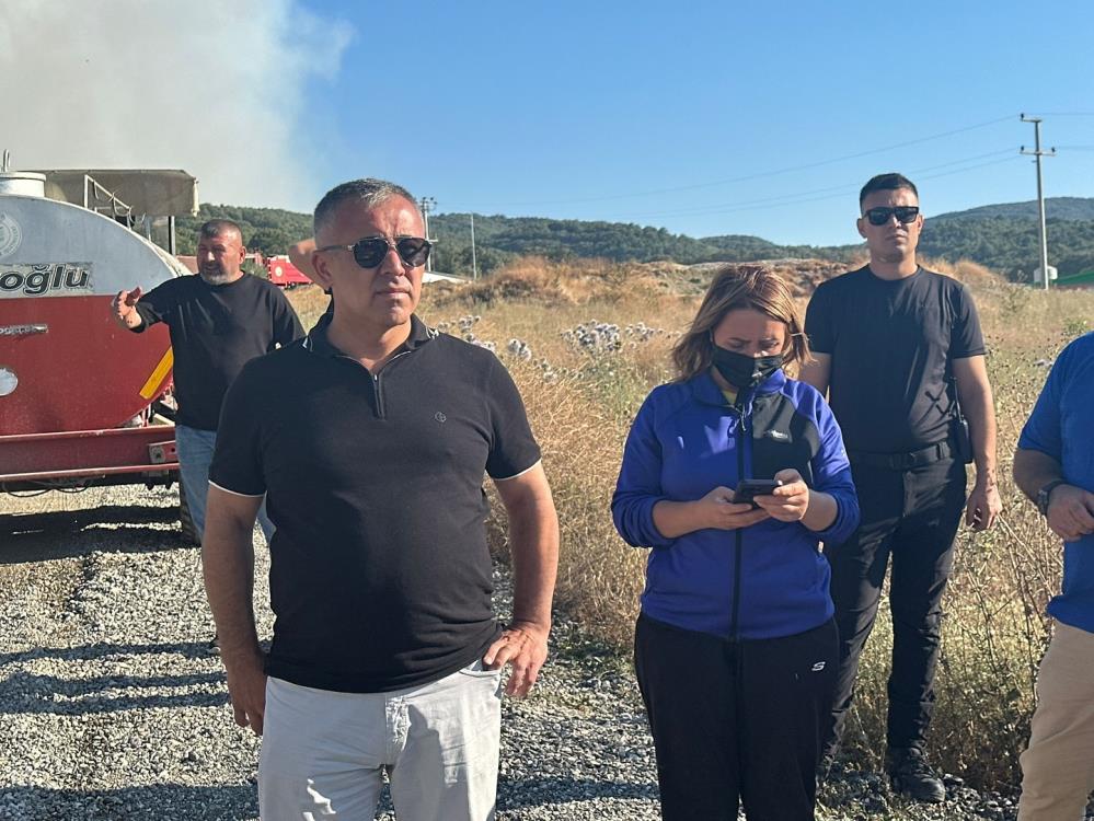 Orman Yangınında Dumandan Etkilenen Belediye Başkanı Hastaneye Kaldırıldı