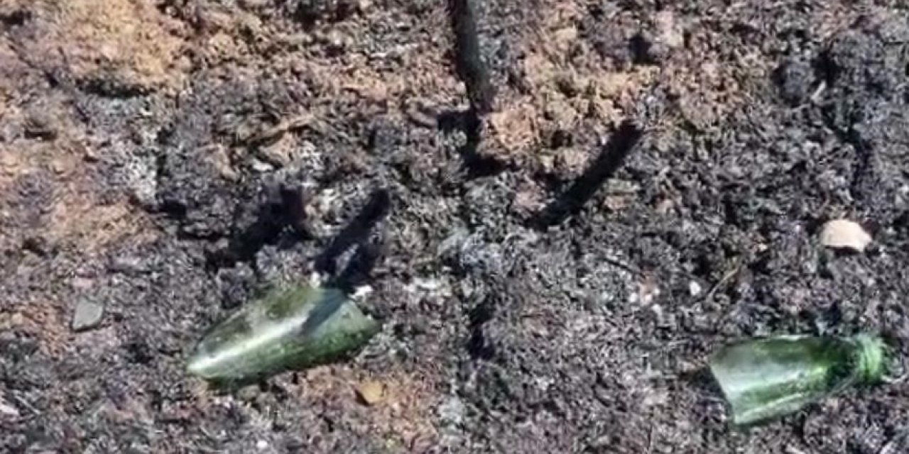 Kırık Soda Şişesi Yangına Neden Oldu: Alevler Son Anda Söndürüldü