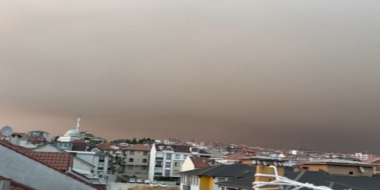 Bursa’yı duman ve kül kapladı
