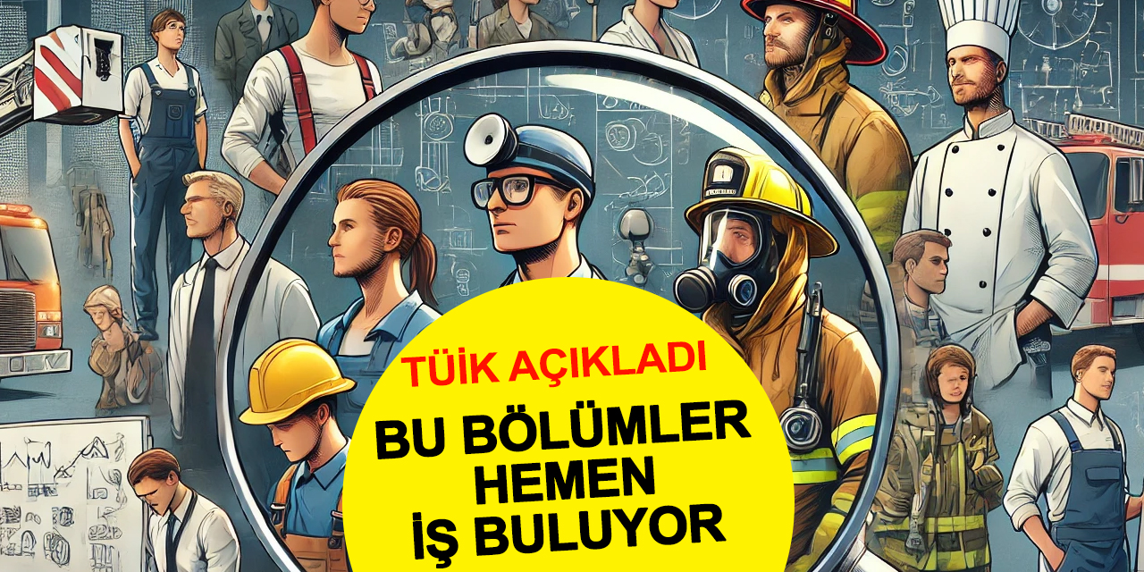 TÜİK En Hızlı İş Bulan Üniversite Bölümlerini Açıkladı