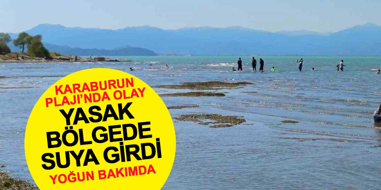 Plaja gitti, yasak bölgede suya girdi: 9 yaşındaki çocuk yoğun bakımda