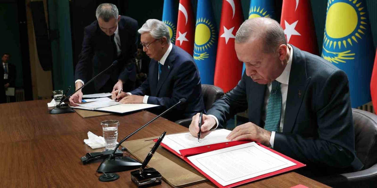 Türkiye ile Kazakistan arasında 20 kritik anlaşma imzalandı