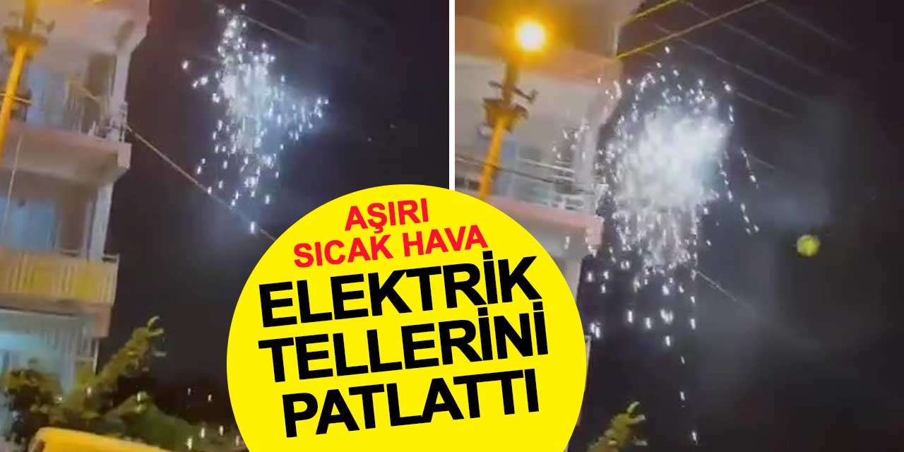 Aşırı Sıcak Hava Elektrik Tellerini Patlattı