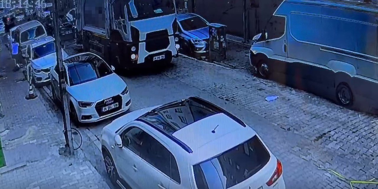 Kamyonun kör noktası, çocuğu böyle yuttu