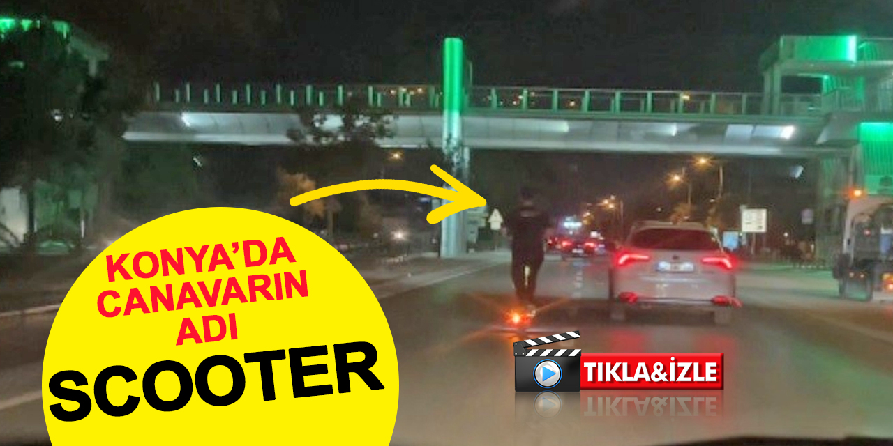 Yer İstanbul Yolu: Scooter'la 90 Kilometre Hıza Ulaştı