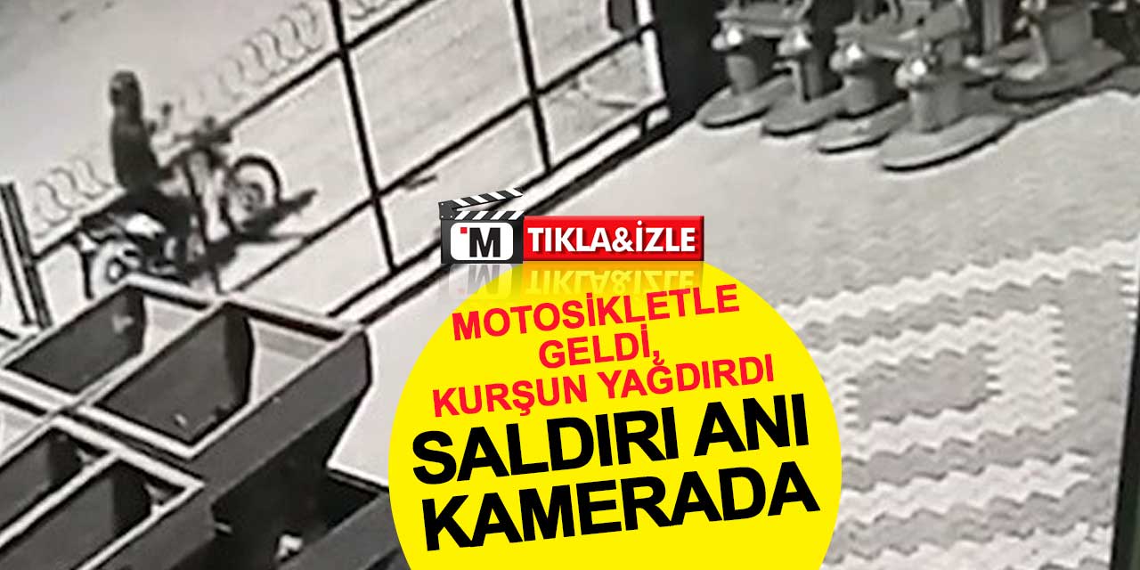 Konya’da iş yerine silahlı saldırı kamerada: 3 şüpheli yakalandı