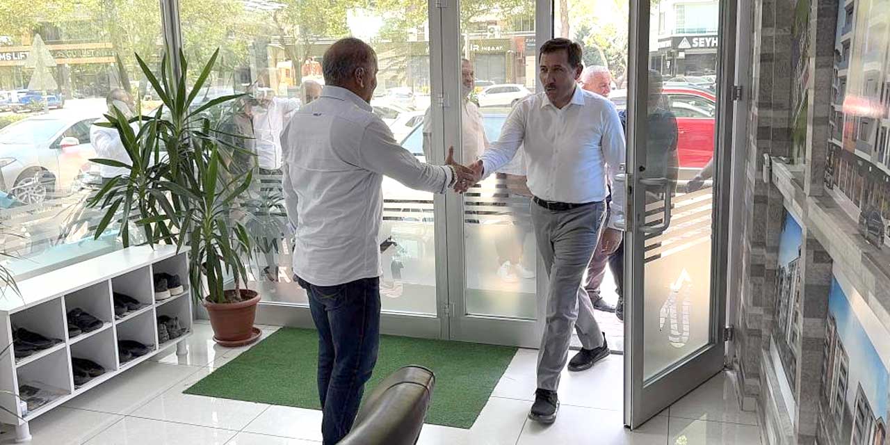 Başkan Kılca'dan Fetih Caddesi esnafına ziyaret