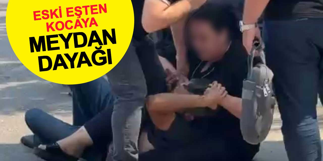 Eski eşten kocaya meydan dayağı