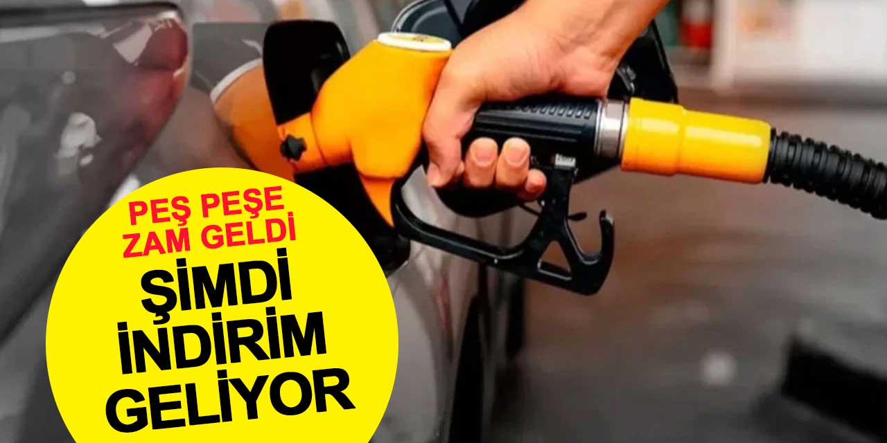 Peş Peşe Gelen Zamların Ardından Motorine İndirim