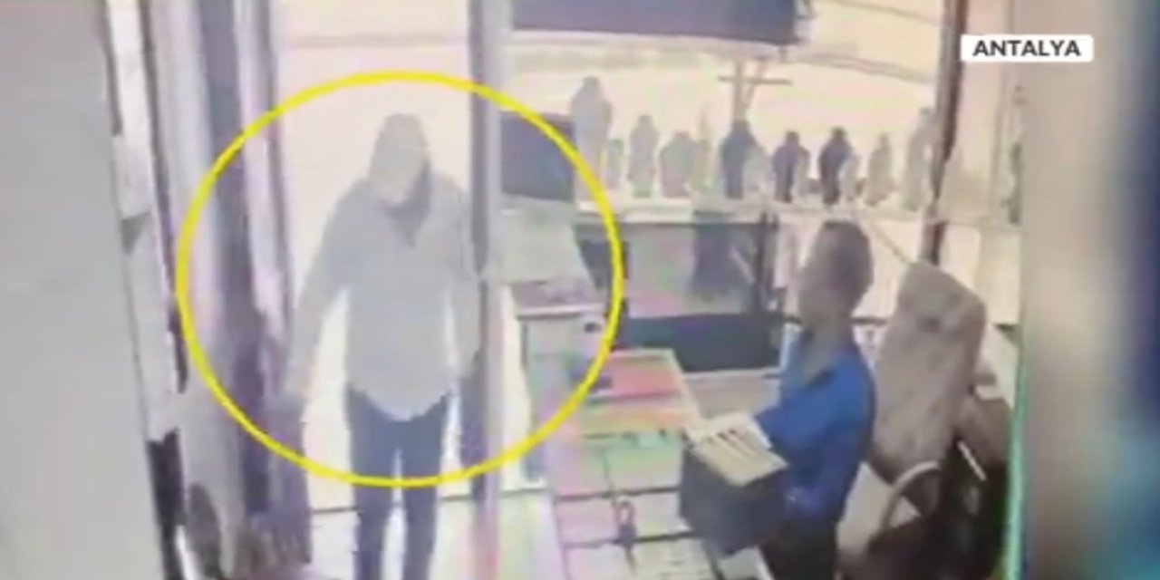 Kuyumcuya dehşeti yaşatan bilezik hırsızı aynı gün yakalandı