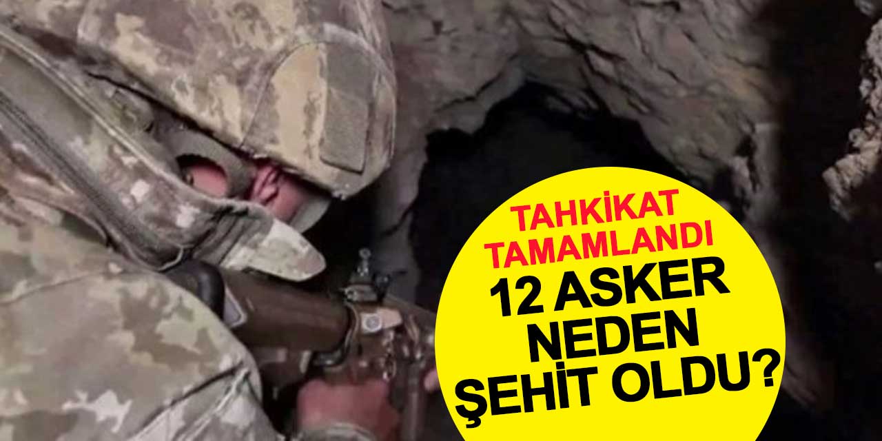 12 Askerin Şehit Olduğu Olayda İhmal veya Kasıt Bulunmadı